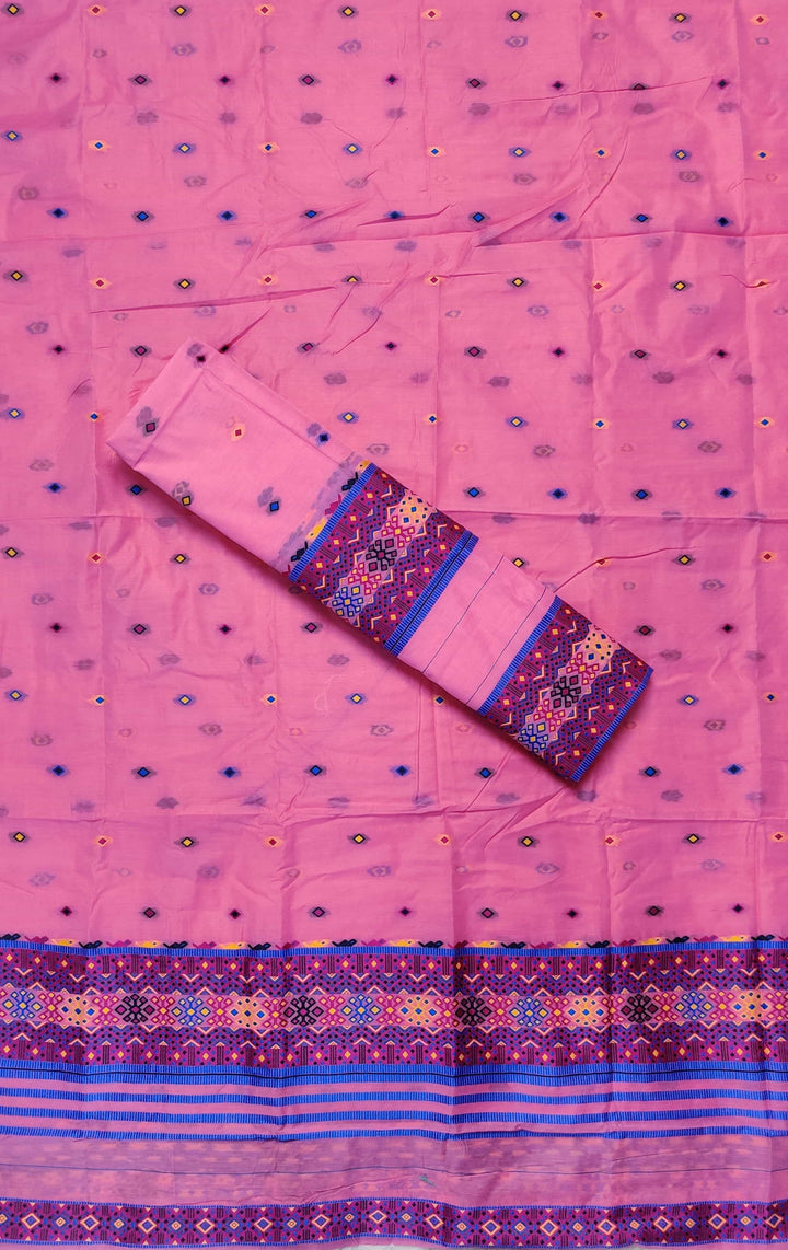 Weaving -Multi-Dhaga Work AC Cotton* Mekhela Sador