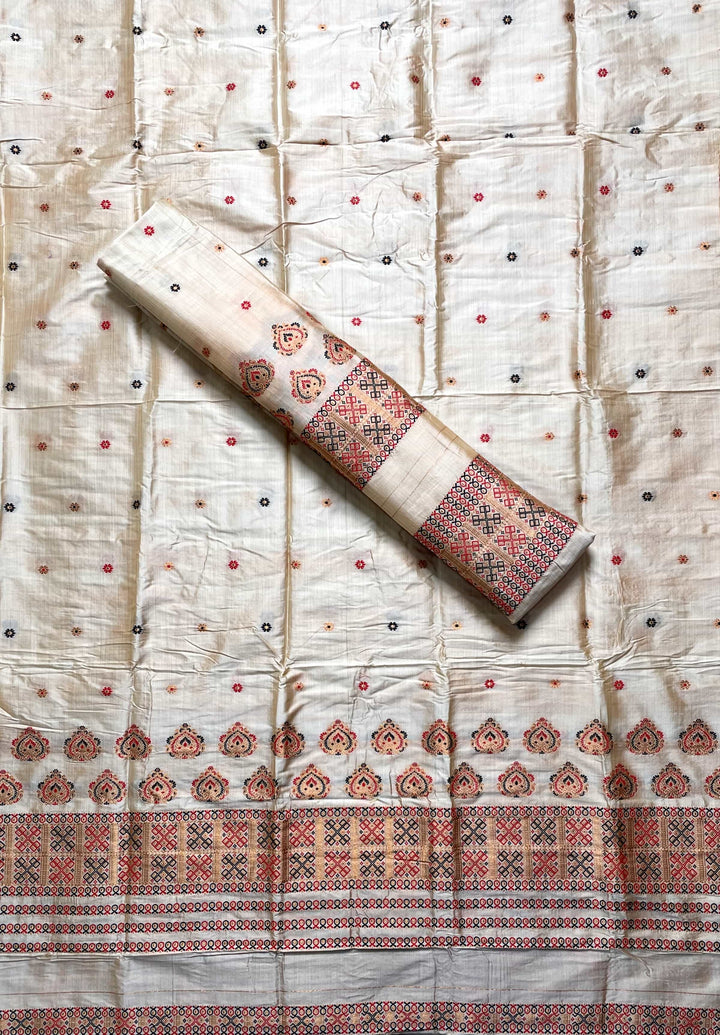 Premium Bhagalpuri Art Toss* Mekhela Sador