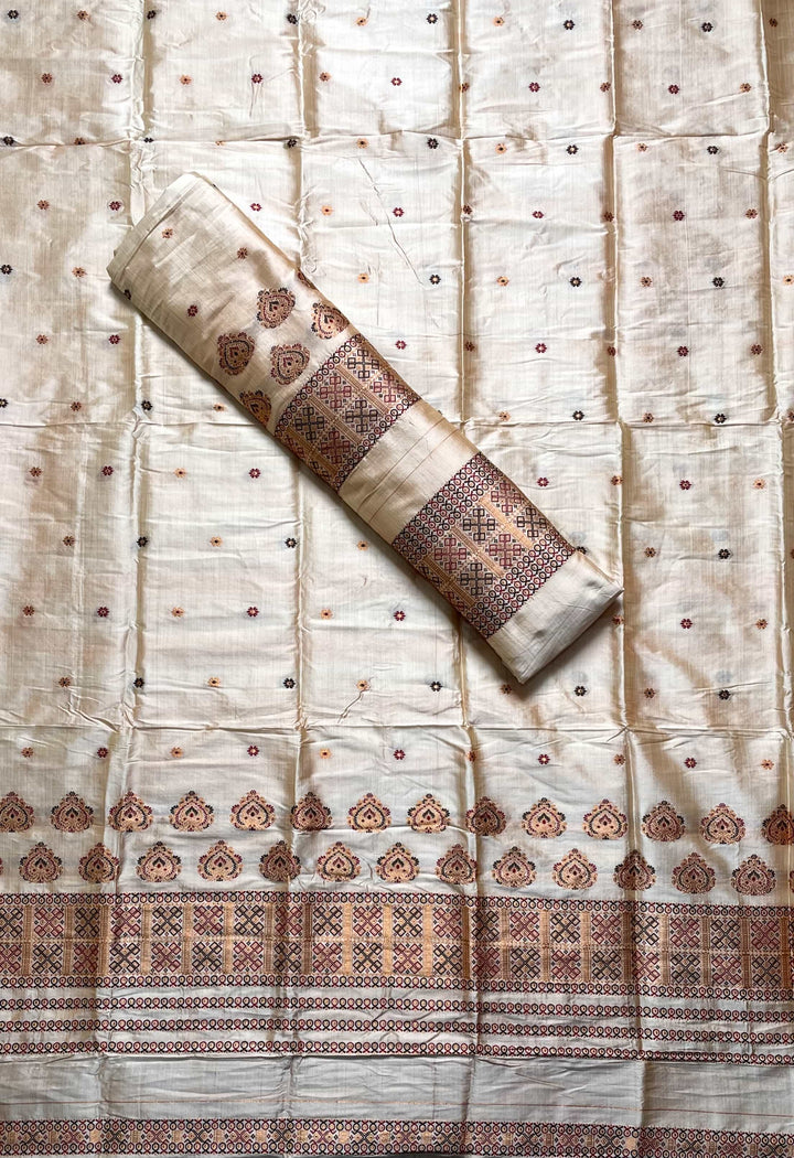 Premium Bhagalpuri Art Toss* Mekhela Sador