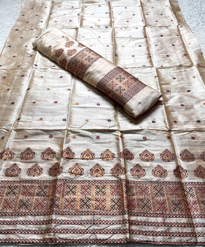 Premium Bhagalpuri Art Toss* Mekhela Sador