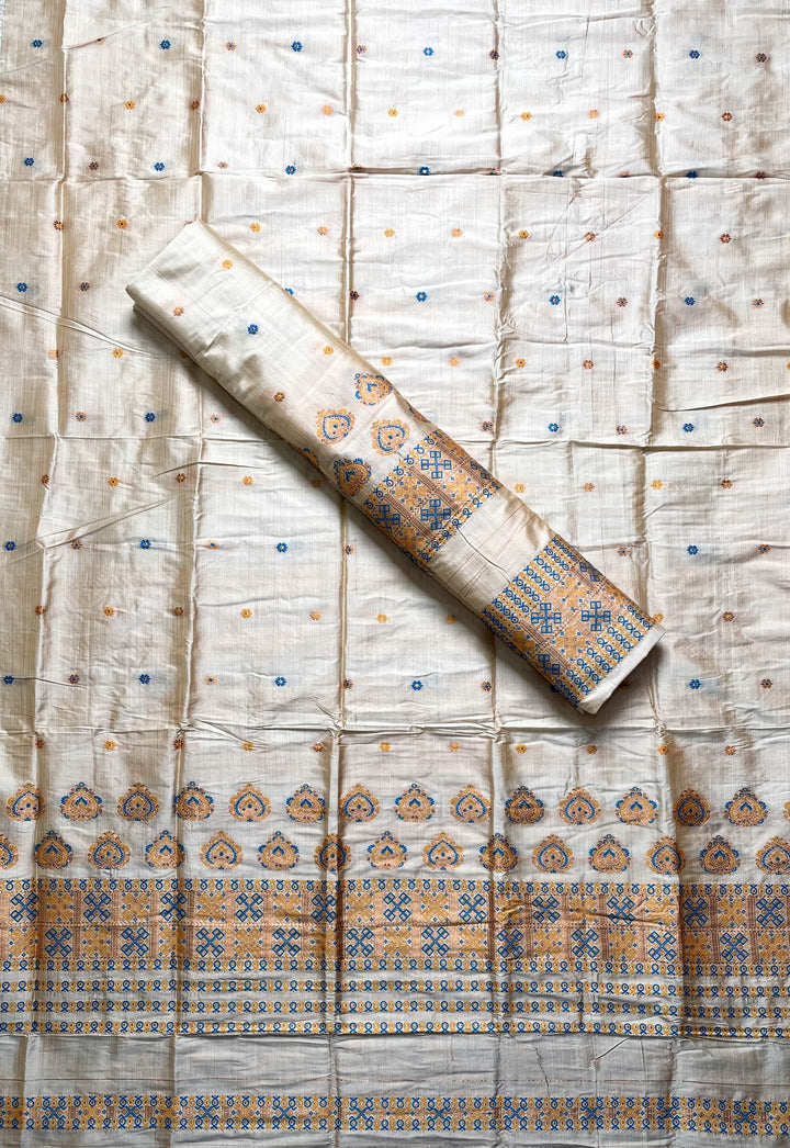 Premium Bhagalpuri Art Toss* Mekhela Sador