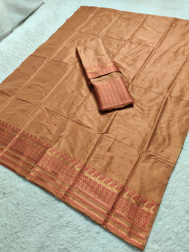 Premium Bhagalpuri Art Toss* Mekhela Sador