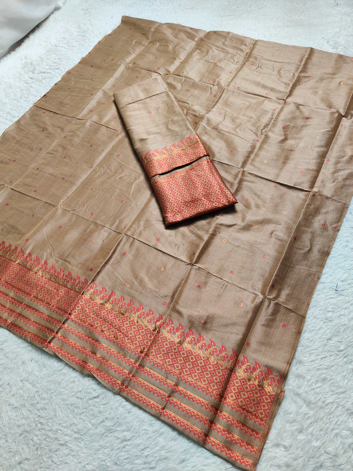 Premium Bhagalpuri Art Toss* Mekhela Sador