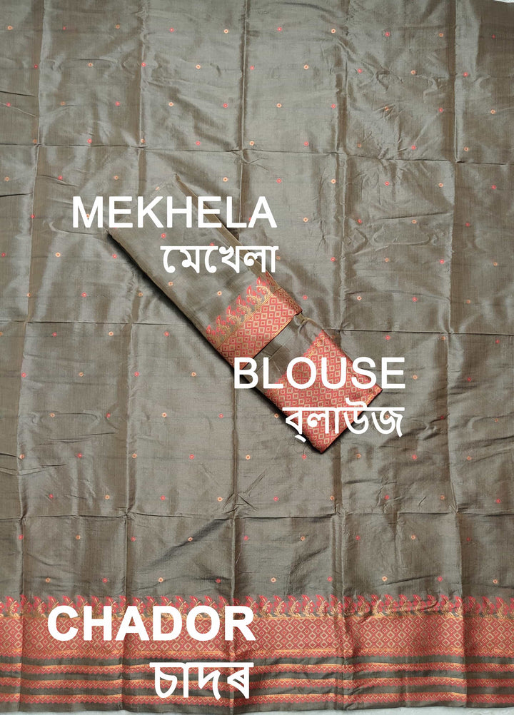 Premium Bhagalpuri Art Toss* Mekhela Sador
