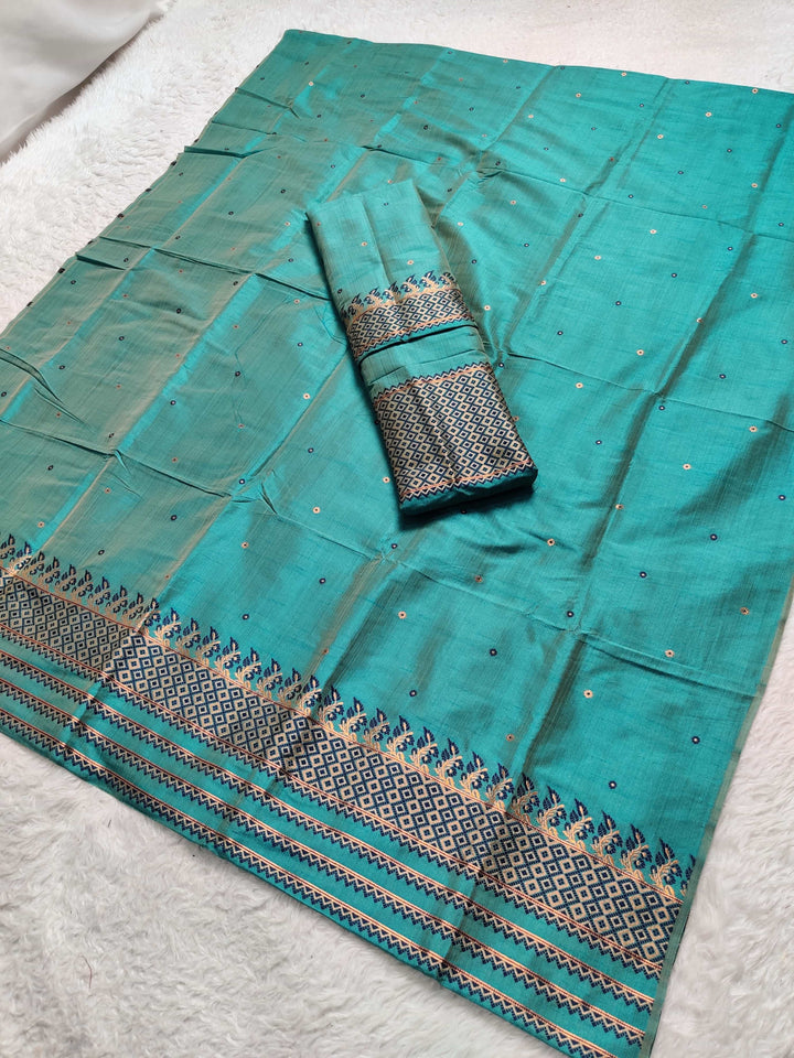 Premium Bhagalpuri Art Toss* Mekhela Sador