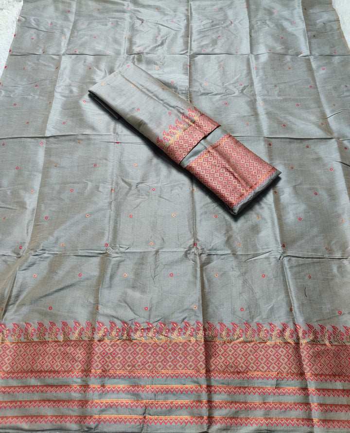 Premium Bhagalpuri Art Toss* Mekhela Sador