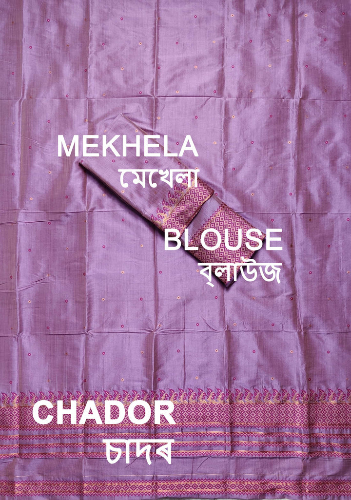 Premium Bhagalpuri Art Toss* Mekhela Sador