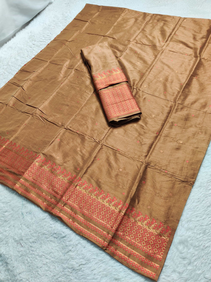 Premium Bhagalpuri Art Toss* Mekhela Sador