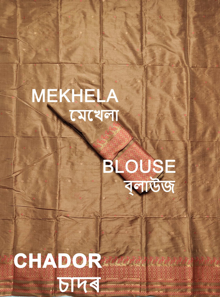 Premium Bhagalpuri Art Toss* Mekhela Sador