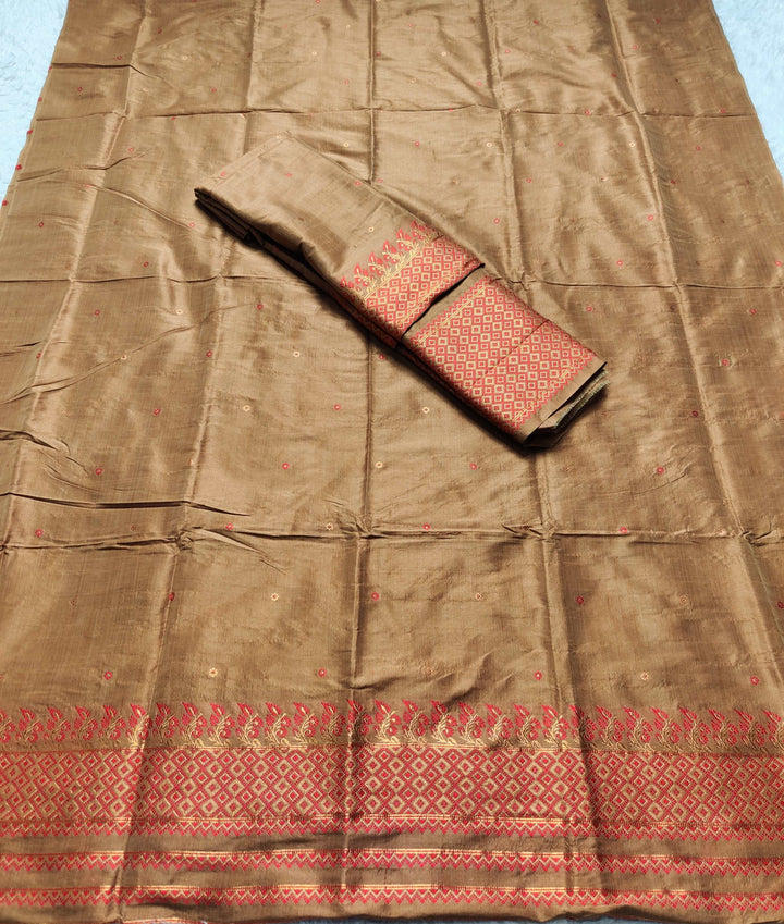 Premium Bhagalpuri Art Toss* Mekhela Sador