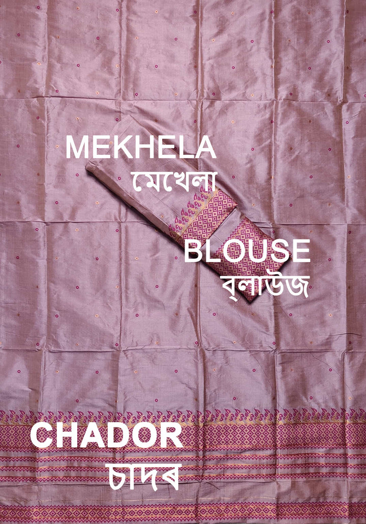 Premium Bhagalpuri Art Toss* Mekhela Sador