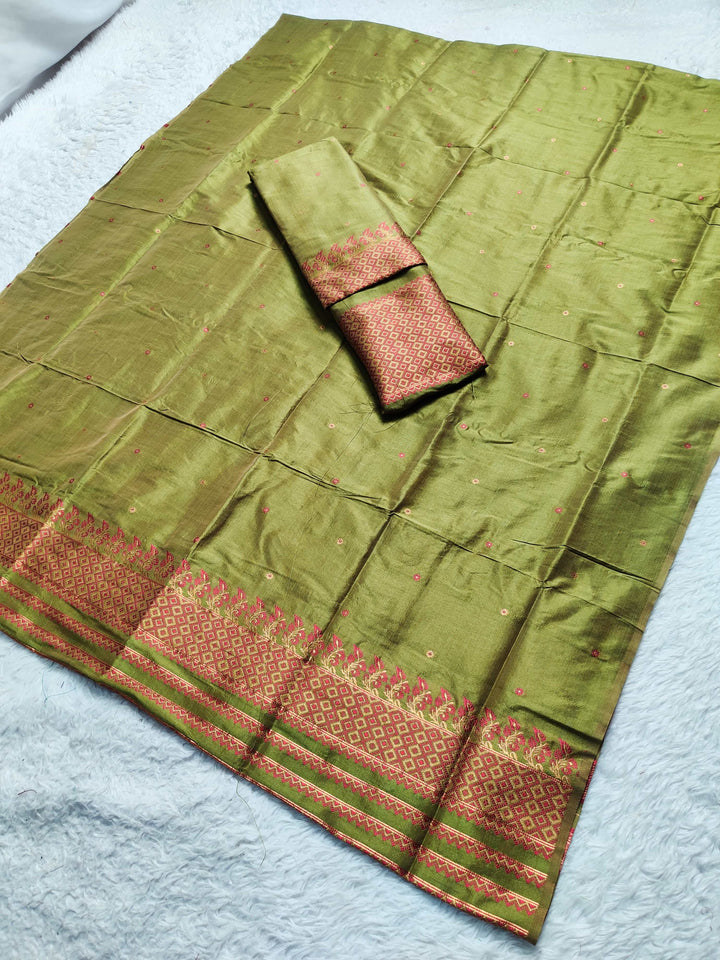 Premium Bhagalpuri Art Toss* Mekhela Sador
