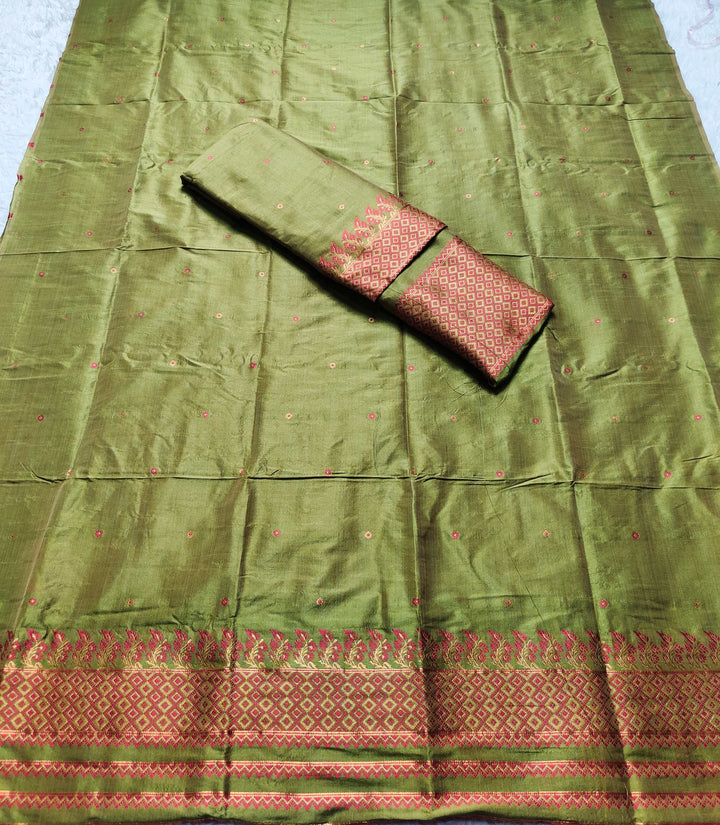 Premium Bhagalpuri Art Toss* Mekhela Sador