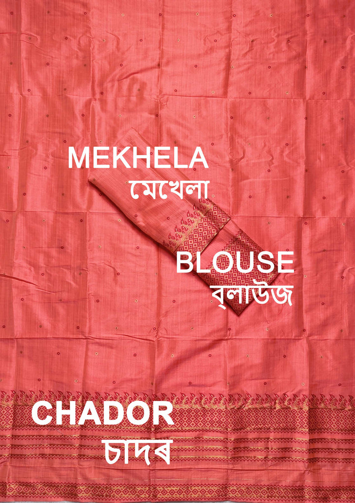 Premium Bhagalpuri Art Toss* Mekhela Sador