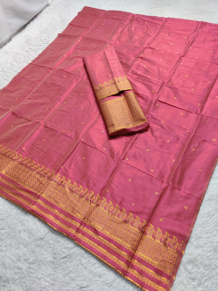 Premium Bhagalpuri Art Toss* Mekhela Sador