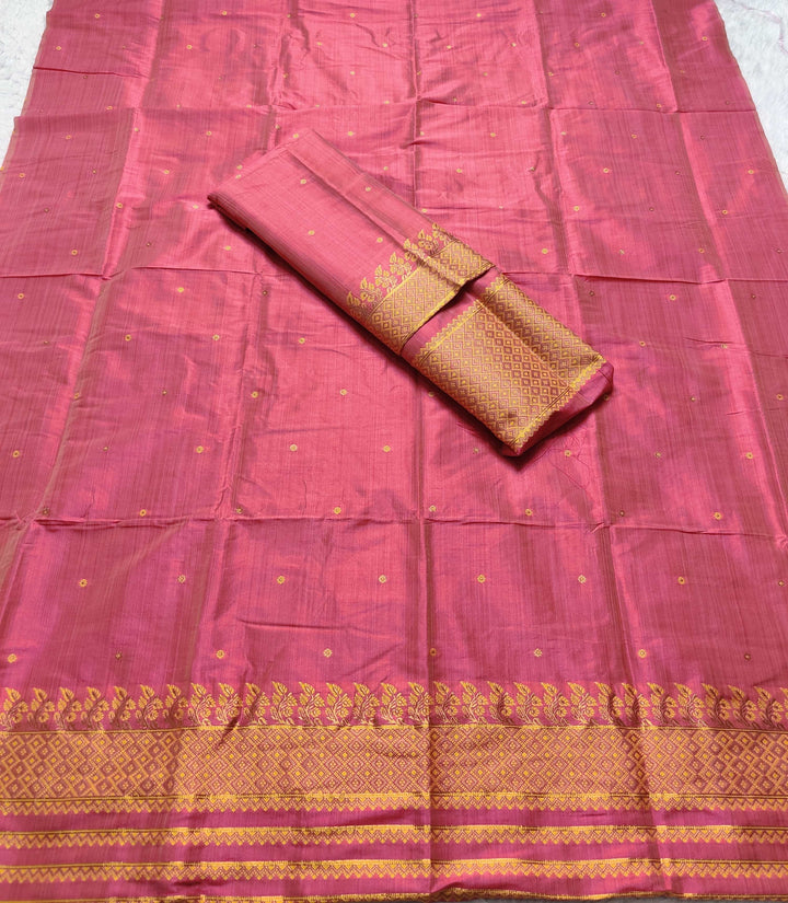Premium Bhagalpuri Art Toss* Mekhela Sador