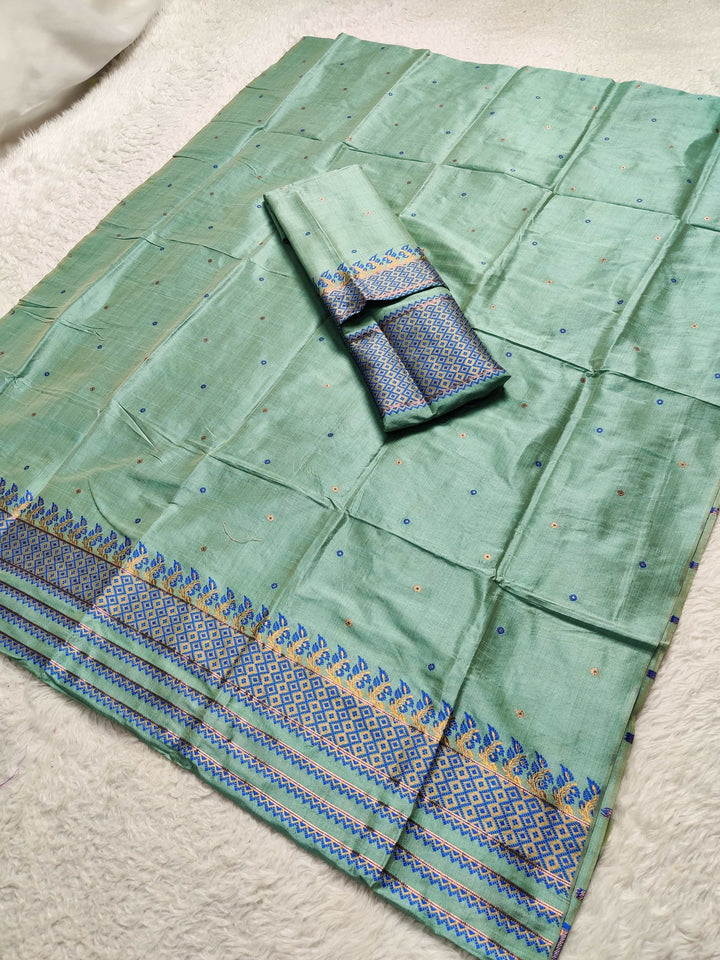 Premium Bhagalpuri Art Toss* Mekhela Sador