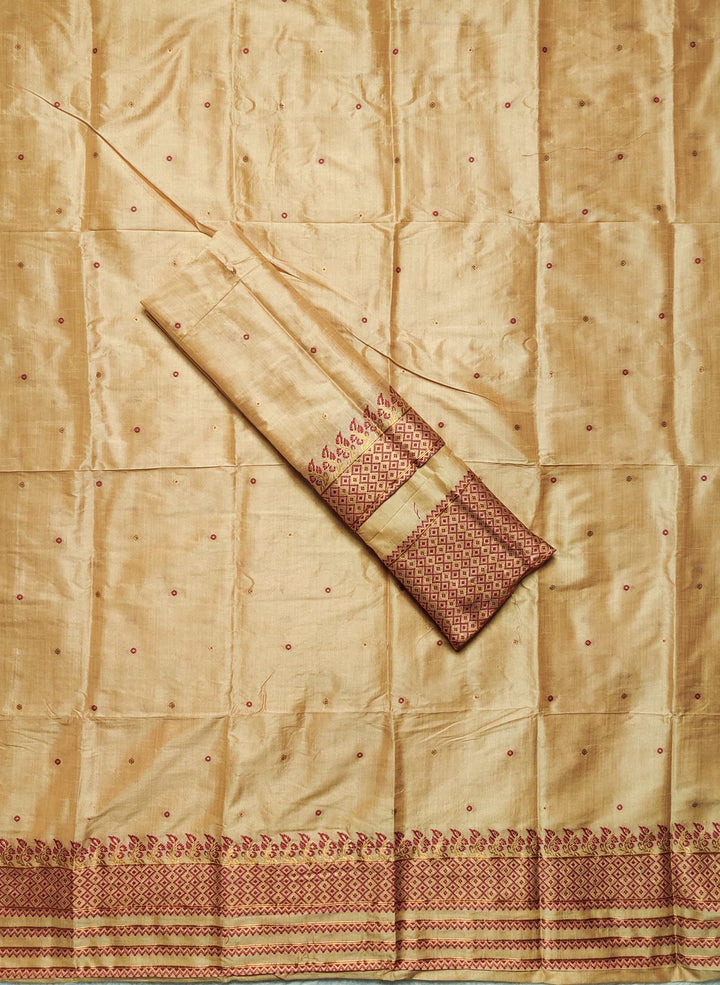 Premium Bhagalpuri Art Toss* Mekhela Sador
