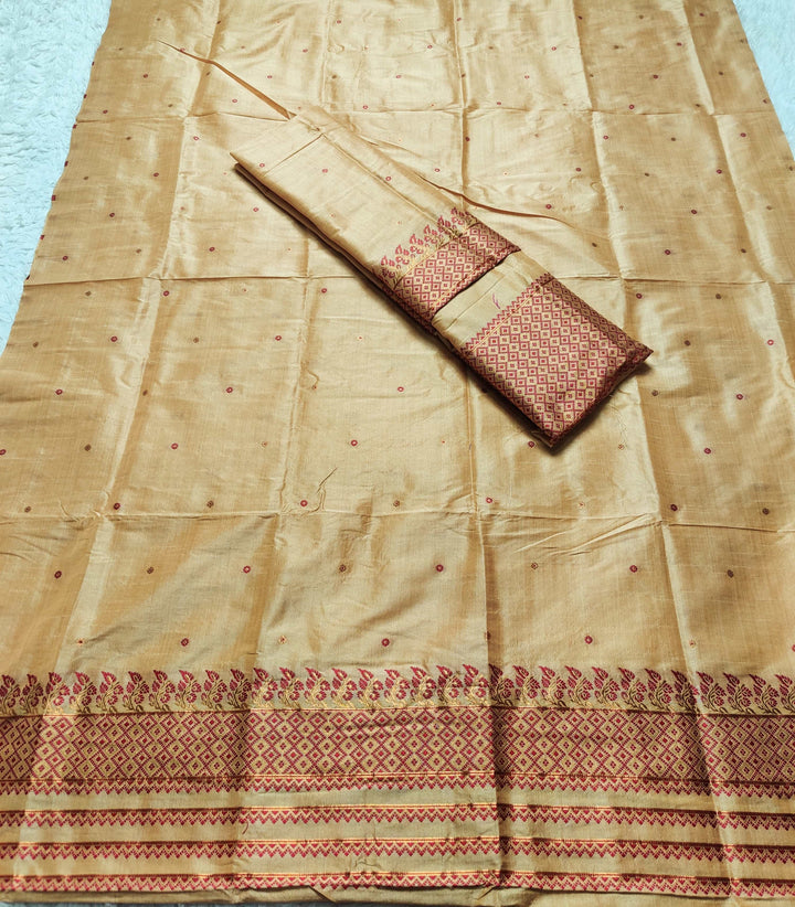Premium Bhagalpuri Art Toss* Mekhela Sador