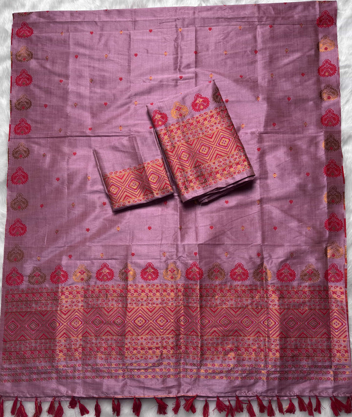 Ready-To-Wear Bhagalpuri Art Toss* Mekhela Sador