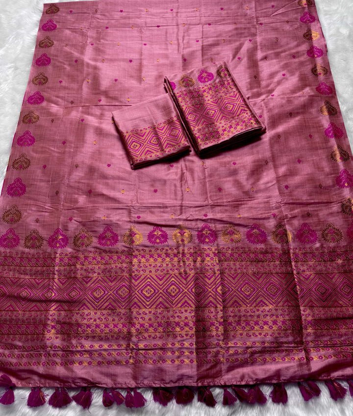 Ready-To-Wear Bhagalpuri Art Toss* Mekhela Sador
