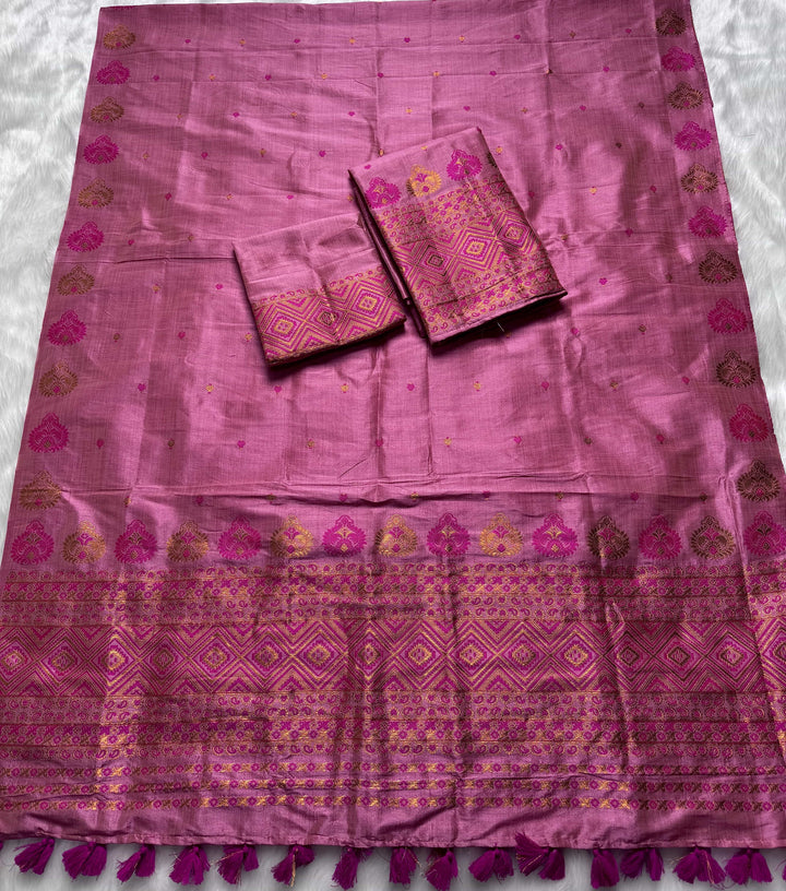 Ready-To-Wear Bhagalpuri Art Toss* Mekhela Sador