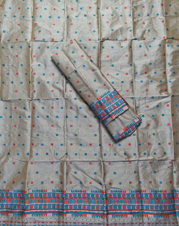 Premium Bhagalpuri Art Toss* Mekhela Sador