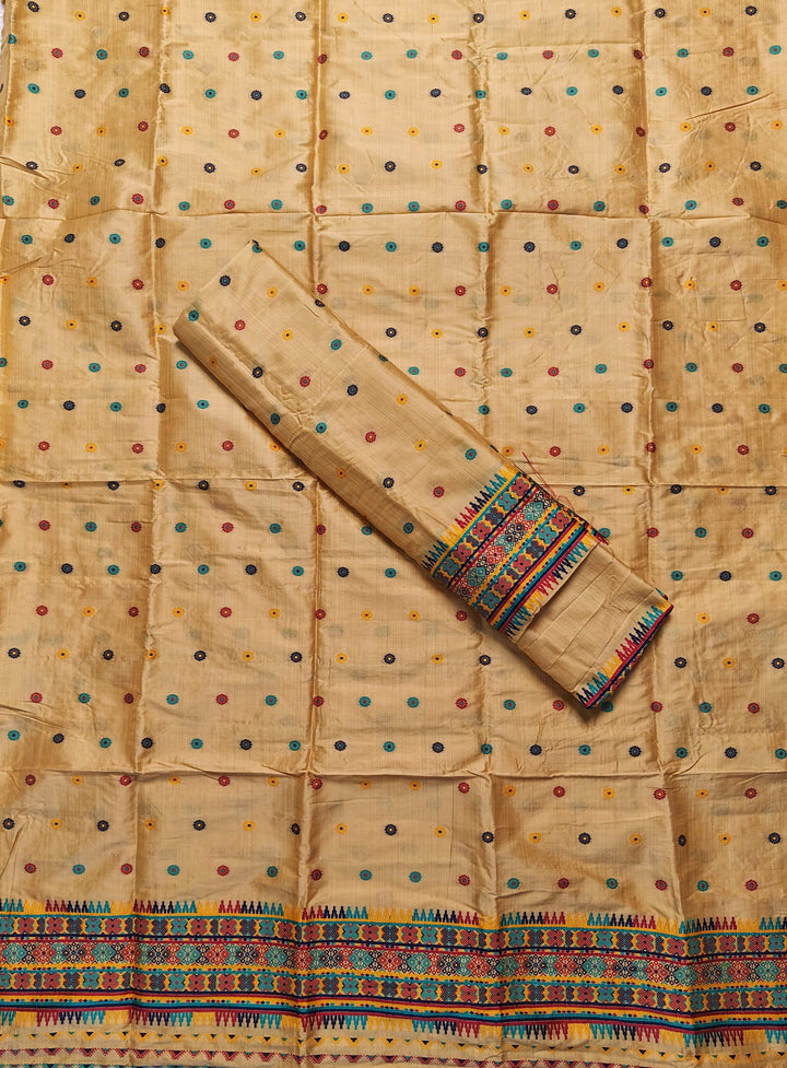 Premium Bhagalpuri Art Toss* Mekhela Sador