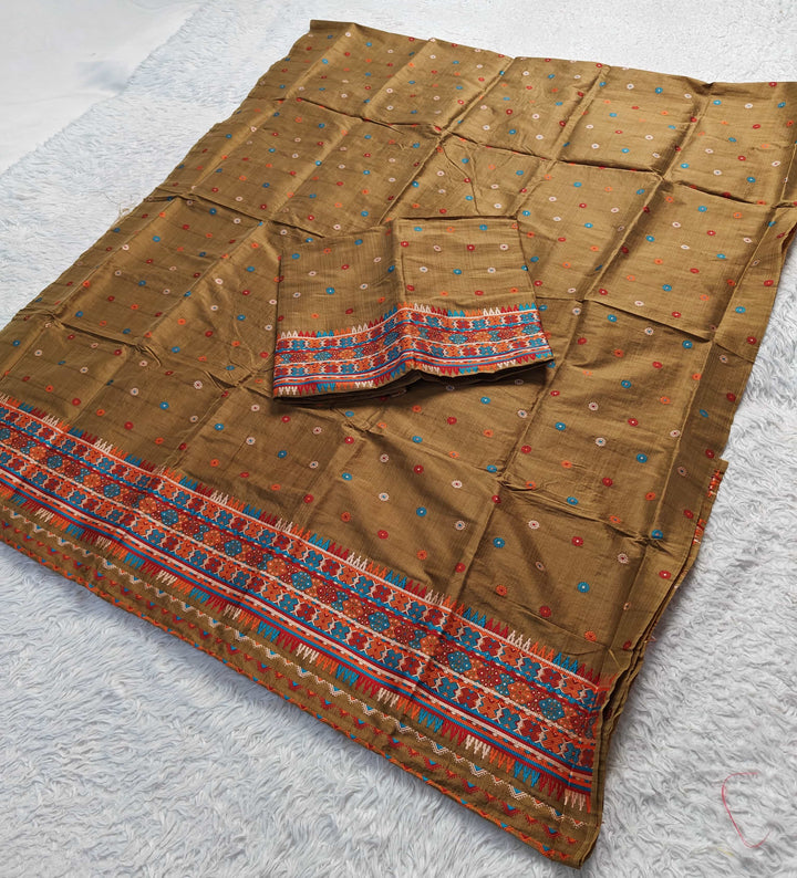 Premium Bhagalpuri Art Toss* Mekhela Sador