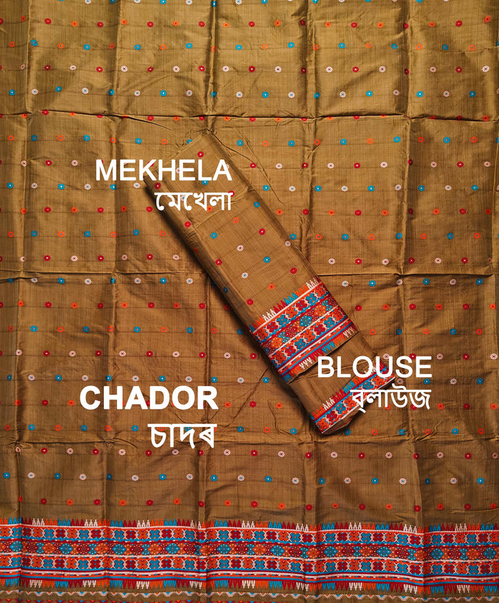 Premium Bhagalpuri Art Toss* Mekhela Sador