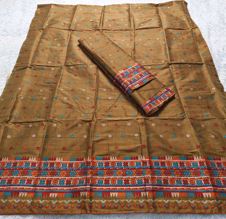 Premium Bhagalpuri Art Toss* Mekhela Sador