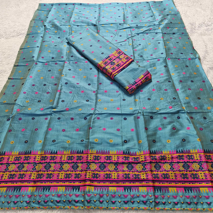 Premium Bhagalpuri Art Toss* Mekhela Sador