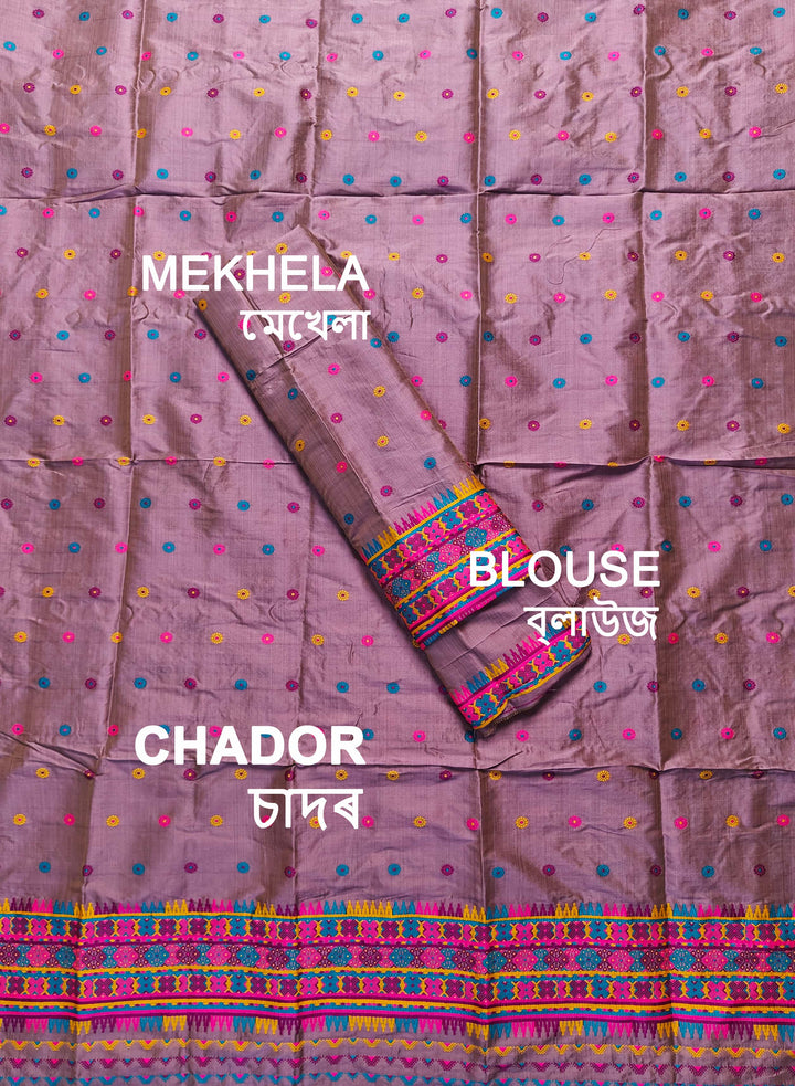 Premium Bhagalpuri Art Toss* Mekhela Sador
