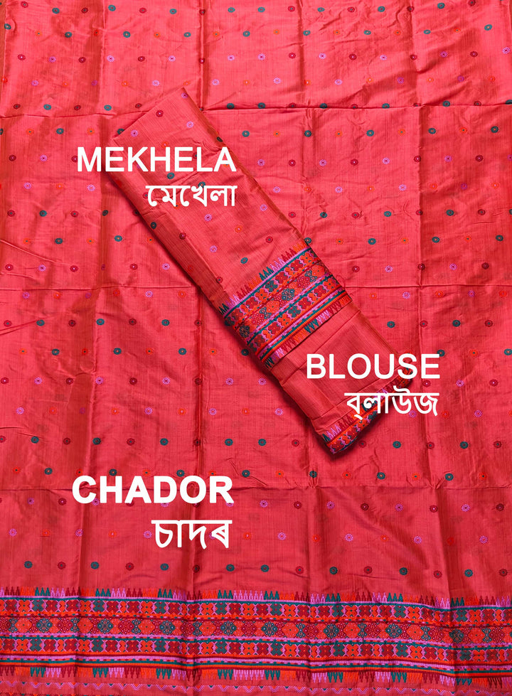 Premium Bhagalpuri Art Toss* Mekhela Sador