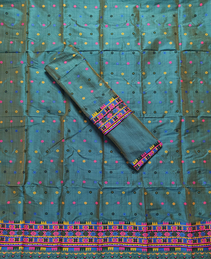 Premium Bhagalpuri Art Toss* Mekhela Sador