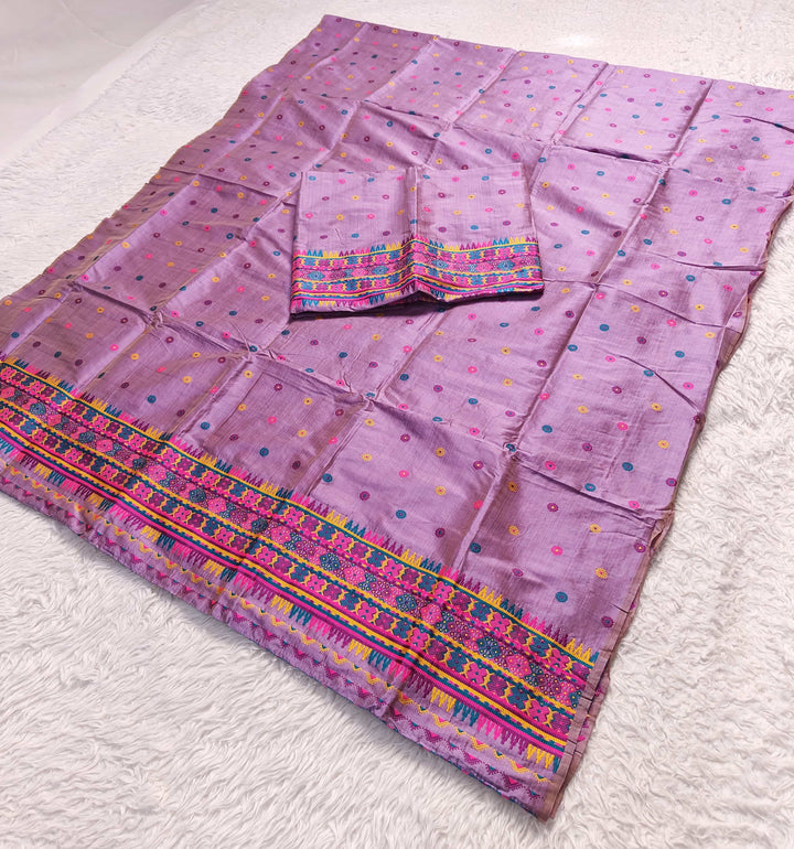 Premium Bhagalpuri Art Toss* Mekhela Sador