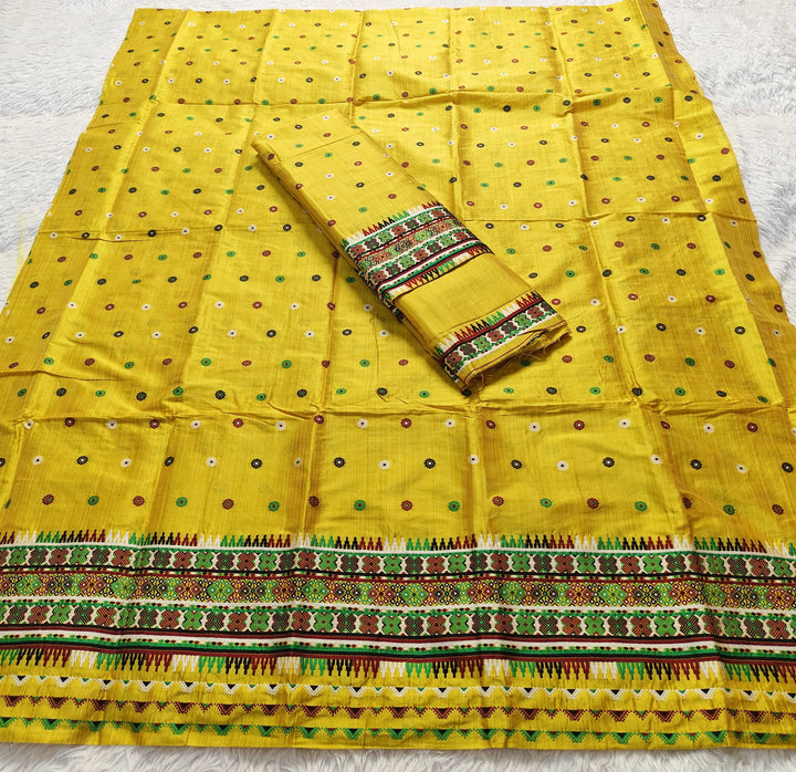 Premium Bhagalpuri Art Toss* Mekhela Sador