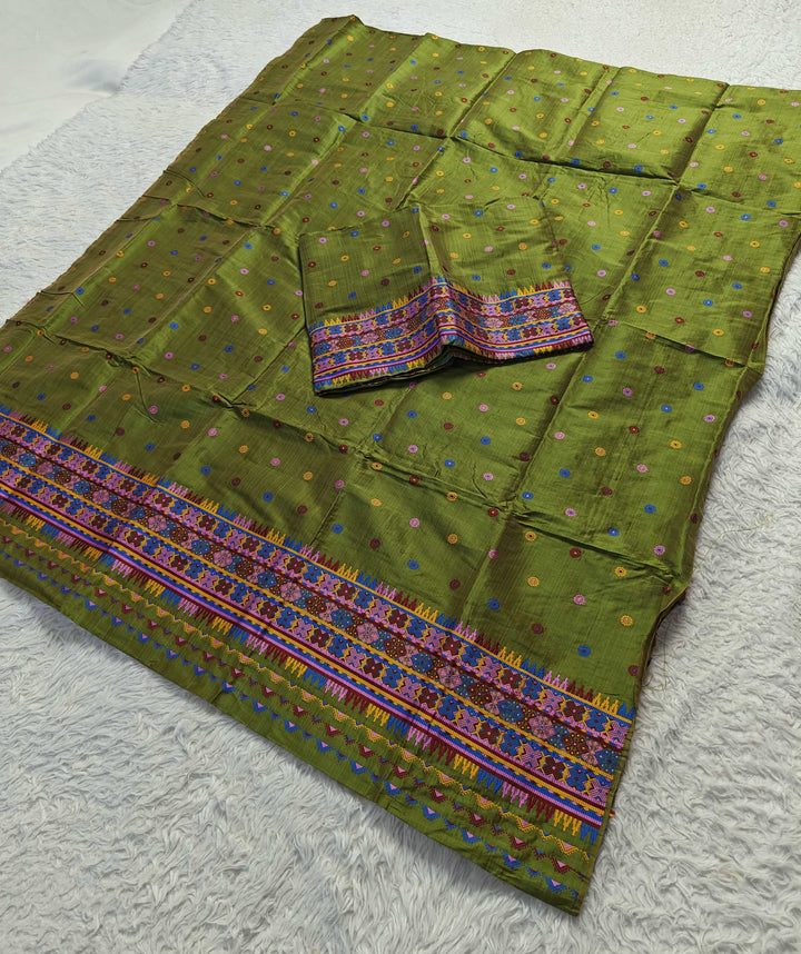 Premium Bhagalpuri Art Toss* Mekhela Sador