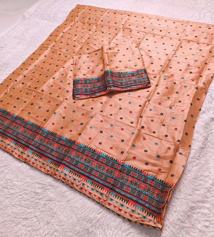 Premium Bhagalpuri Art Toss* Mekhela Sador
