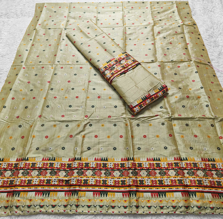 Premium Bhagalpuri Art Toss* Mekhela Sador