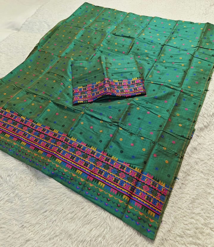 Premium Bhagalpuri Art Toss* Mekhela Sador