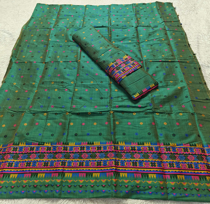 Premium Bhagalpuri Art Toss* Mekhela Sador