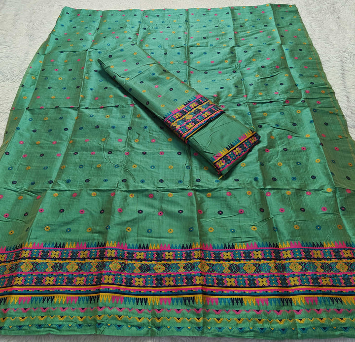 Premium Bhagalpuri Art Toss* Mekhela Sador