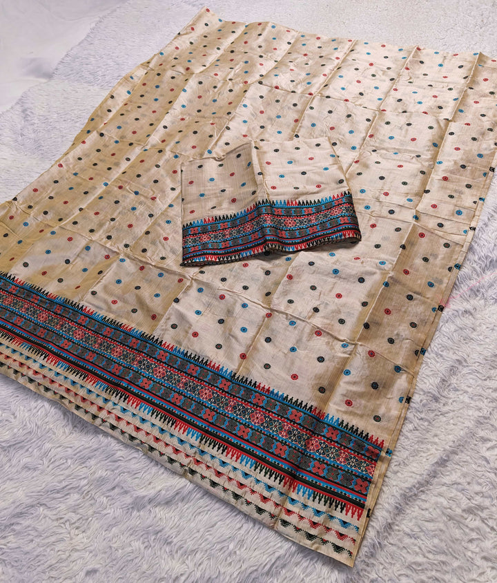 Premium Bhagalpuri Art Toss* Mekhela Sador