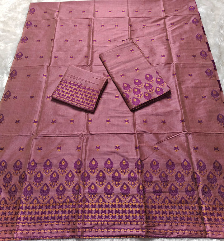 Premium Bhagalpuri Art Toss* Mekhela Sador