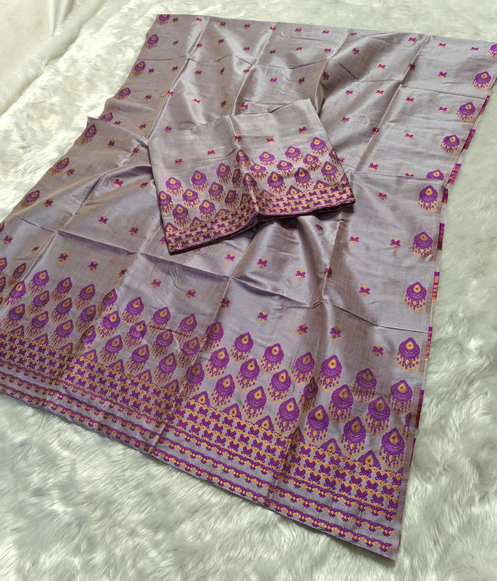 Premium Bhagalpuri Art Toss* Mekhela Sador