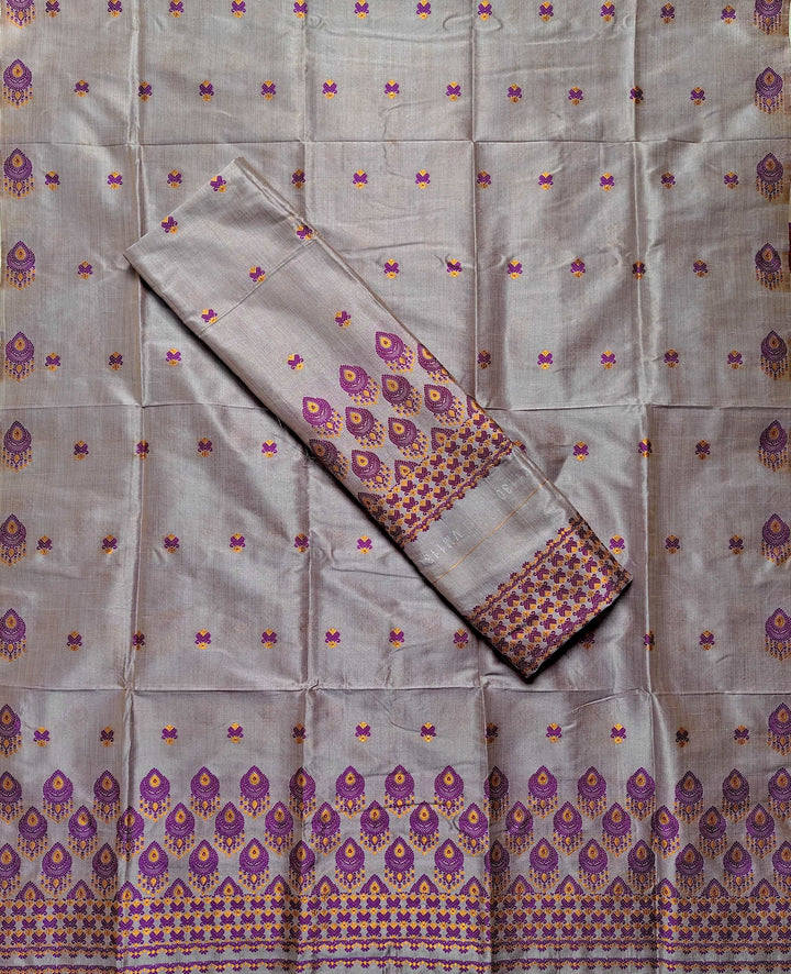 Premium Bhagalpuri Art Toss* Mekhela Sador
