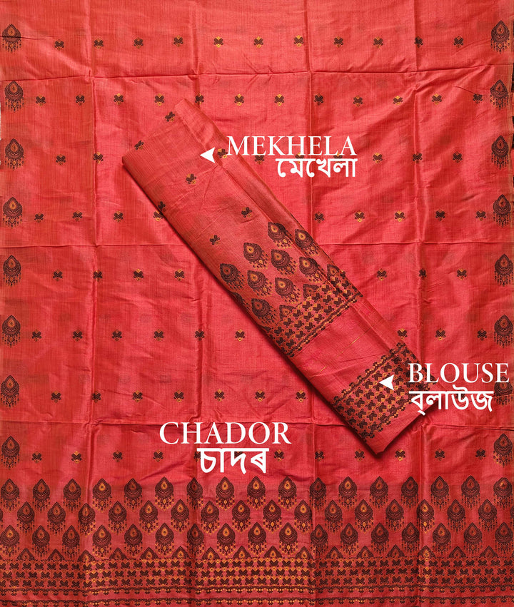 Premium Bhagalpuri Art Toss* Mekhela Sador