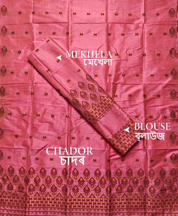 Premium Bhagalpuri Art Toss* Mekhela Sador