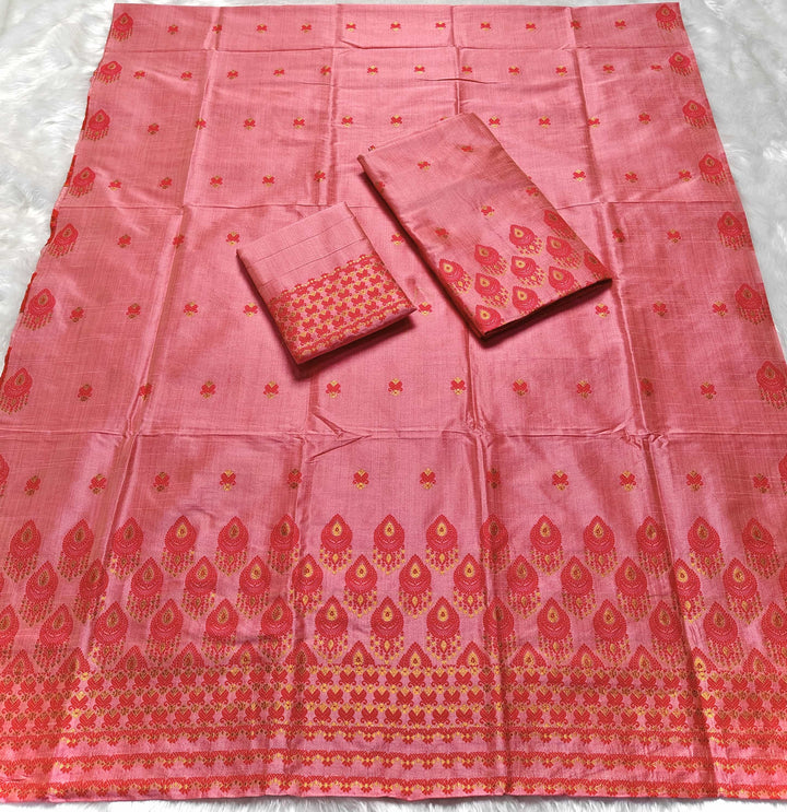Premium Bhagalpuri Art Toss* Mekhela Sador